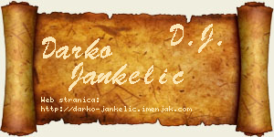 Darko Jankelić vizit kartica